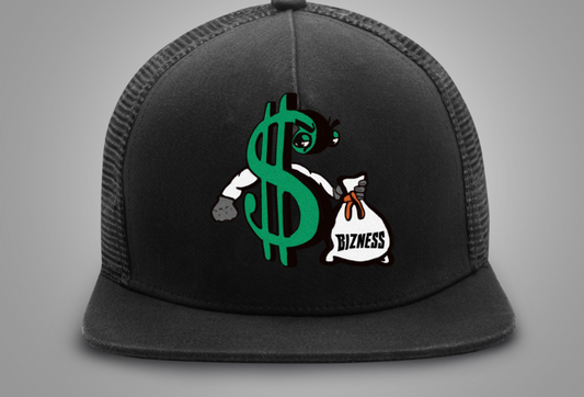 Embroidered Money Bag Hat