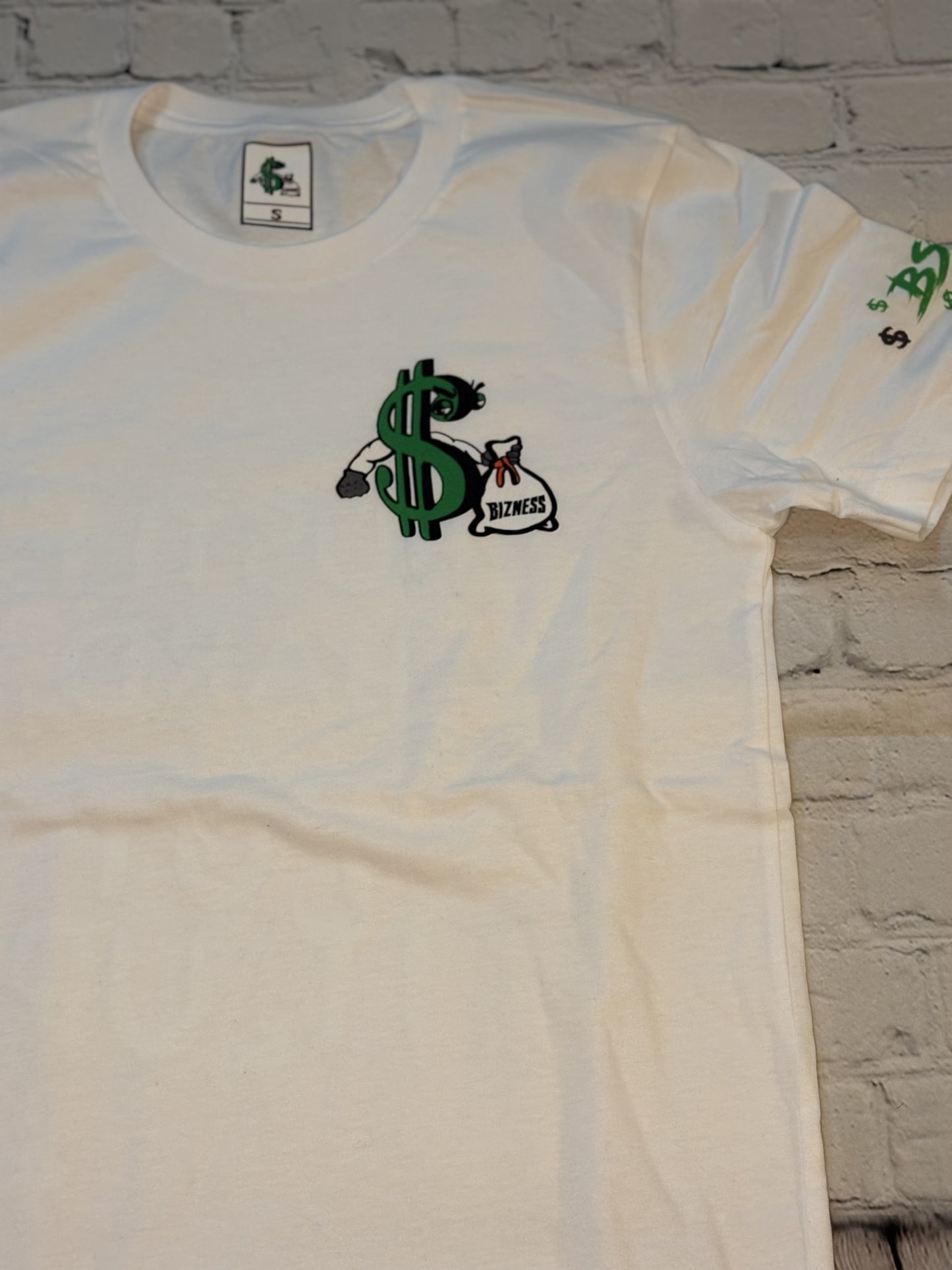 Hustle Hard - Green and White