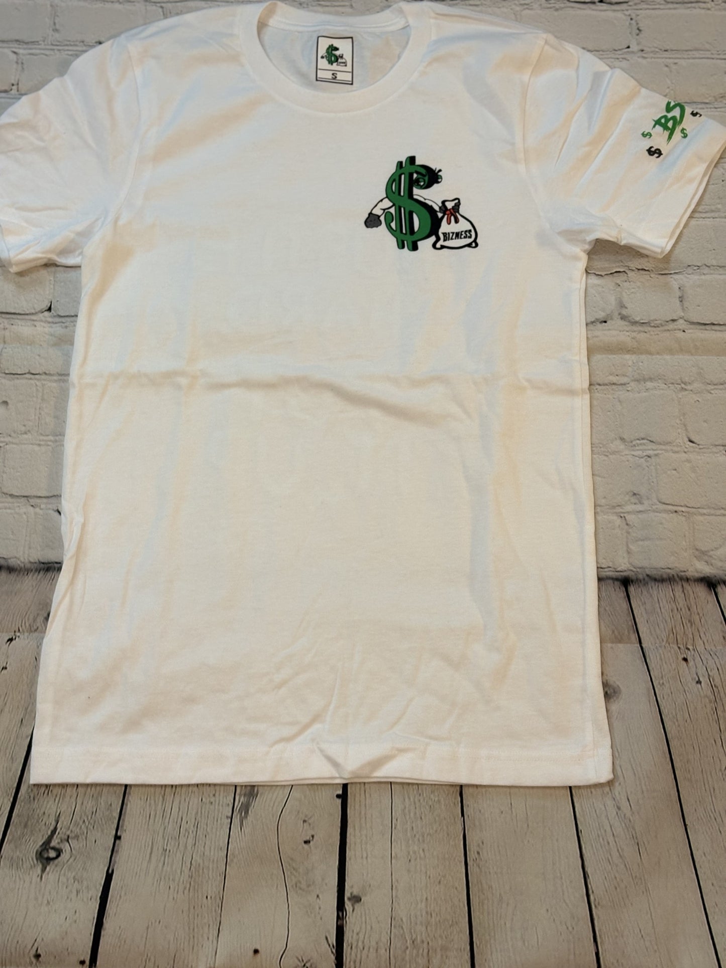 Hustle Hard - Green and White