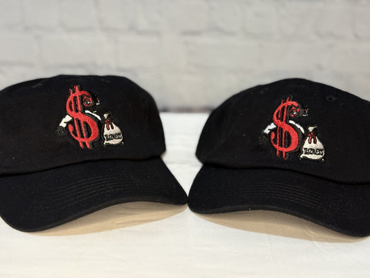 Embroidered Money Bag Hat